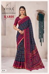 Rabdi Vol 3 By Kiyra P V Black Chanderi Ladies Saree Wholesale Market In Surat